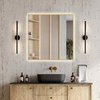 Elita SHARON SQUARE Led zrkadlo s osvetlením v ráme 80 x 80 cm, Gold RE060803015570