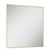 Elita SHARON SQUARE Led zrkadlo s osvetlením v ráme 80 x 80 cm, Gold RE060803015570