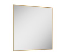 Elita SHARON SQUARE Led zrkadlo s osvetlením v ráme 80 x 80 cm, Gold RE060803015570