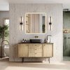 Elita SHARON SQUARE Led zrkadlo s osvetlením v ráme 80 x 80 cm, Gold RE060803015570
