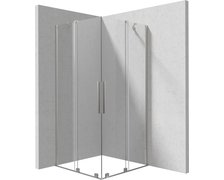 Deante PRIZMA sprchový kút 100 x 100 x 195 cm, sklo číre KPNFP10P10