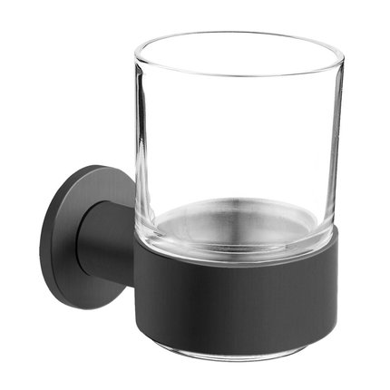 Novaservis SMILE držiak zubných kefiek gun metal ASM03GM