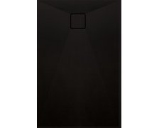 Deante CORREO granitová obdĺžniková sprchová vanička 80 x 100 x 3,5 cm čierna KQR_N46B