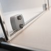 Radaway FURO BRUSHED GUNMETAL DWJ sprchové dvere 160 x 200 cm 10107822-92-01R+10110780-01-01