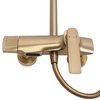 Rea REBEL GOLD BRUSH sprchový set s batériou P2414
