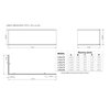Roca Linea – obdĺžniková akrylátová vaňa 180 × 80 cm, biela A24T058000