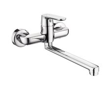 Kuchinox DIMA drezová nástenná vodovodná batéria, chróm BQD_080D