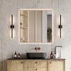 Elita SHARON SQUARE Led zrkadlo s osvetlením v ráme 80 x 80 cm, Rose Gold RE060803015450
