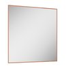 Elita SHARON SQUARE Led zrkadlo s osvetlením v ráme 80 x 80 cm, Rose Gold RE060803015450