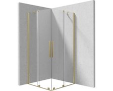Deante PRIZMA sprchový kút 100 x 100 x 195 cm, sklo číre KPNRP10P10