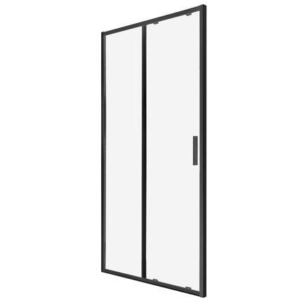 Novoterm Solid DS 100 BL sprchové dvere posúvne 100 x 195 cm sklo číre