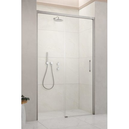 Radaway IDEA 6 BRUSHED NIKEL DWJ sprchové dvere 115 x 205 cm, sklo číre 387022-91-01R