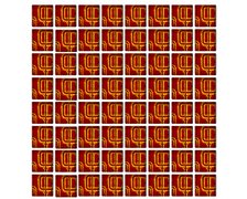 HOME SQUARES 513 sklenená mozaika 30 x 30 cm