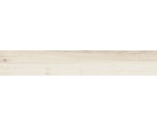 Tubadzin Wood craft white STR gresová, rektifikovaná dlažba 19 x 119,8 cm