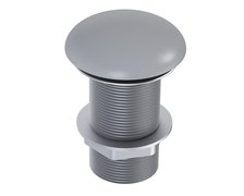 Elita klik-klak umývadlový uzáver bez prepadu, Light Grey matt RE090000015870