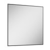 Elita SHARON SQUARE Led zrkadlo s osvetlením v ráme 80 x 80 cm, Black RE060803010560