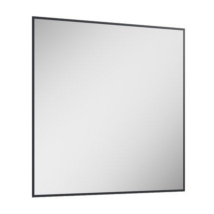 Elita SHARON SQUARE Led zrkadlo s osvetlením v ráme 80 x 80 cm, Black RE060803010560