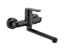 Kuchinox DIMA drezová nástenná vodovodná batéria, čierna BQD_780D