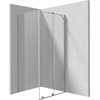 Deante PRIZMA sprchový kút 120 x 80 x 195 cm, sklo číre KPNFP12S08