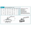 Novaservis PLYNOVÝ GUĽOVÝ KOHÚT MM, VENTIL S PÁKOU 1/2" PL137/15