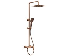 Valvex ARS SATIN COPPER Sprchová súprava s dažďovou sprchovou hlavicou a výtokom 2420180