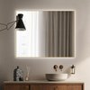 Elita SHARON SQUARE Led zrkadlo s osvetlením v ráme 100 x 80 cm, Gold RE061003015570