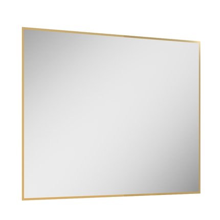 Elita SHARON SQUARE Led zrkadlo s osvetlením v ráme 100 x 80 cm, Gold RE061003015570