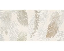 Domino Blanca leaves SAT rektifikovaný obklad 59,8 x 119,8 cm