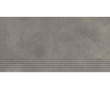 Nowa Gala Neutro NU 13 tmavosivá gres rektifikovaná schodnica lesklá 29,7 x 59,7 cm