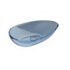 Besco NEYA BLUE WAVE umývadlo na dosku 60 x 35 cm #UMN-60-BWB
