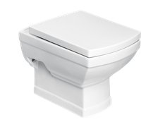 Kerra KLEOPATRA 16 WC misa závesná 51 x 35,5 x 36 cm s voľne padajúcim sedátkom