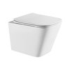 Laveo KVADRATO CycleOn 2.0 WC misa závesná Rimless 49 x 34 x 32,5 cm s voľne padajúcim sedátkom VMK_610S