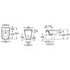 Roca Gap bidet stojaci 54 x 35 cm A357477000