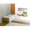Roca Linea – obdĺžniková akrylátová vaňa 180 × 80 cm, biela A24T058000