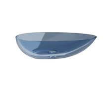 Besco NEYA BLUE WAVE umývadlo na dosku 60 x 35 cm #UMN-60-BWW