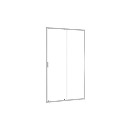 Besco ZARYA CHROM sprchové dvere posuvné 100 x 190 cm sklo číre DZ-100