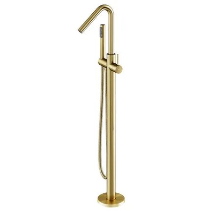 BESCO Veo 3.0 ColdMode vaňová voľne stojaca batéria brúsená zlatá BW-V3-ZS