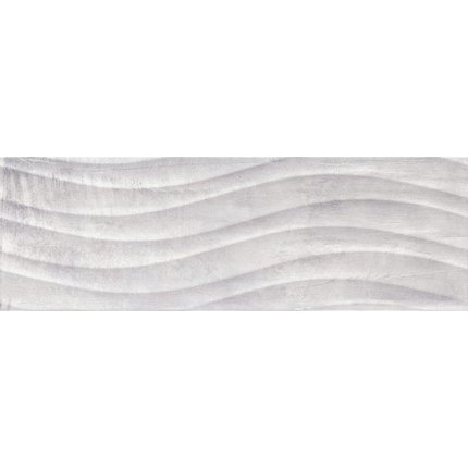 Ceramika konskie Tivoli grey relief 25x75 cm