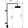 Sanplast D4/TX5b sprchové dvere 180 x 190 cm 600-271-1280-38-501