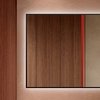 Elita SHARON SQUARE Led zrkadlo s osvetlením v ráme 100 x 80 cm, Black RE061003010560
