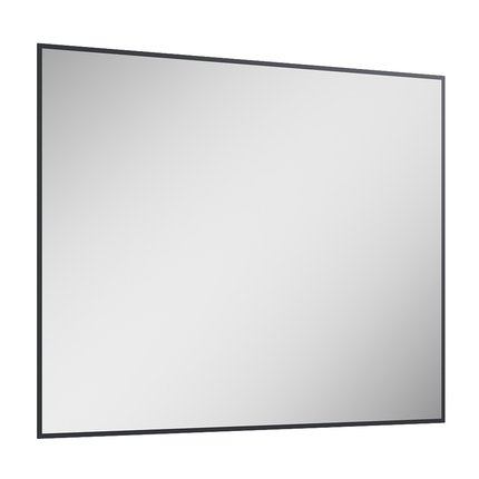 Elita SHARON SQUARE Led zrkadlo s osvetlením v ráme 100 x 80 cm, Black RE061003010560