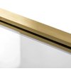 Rea ATLAS BRUSH GOLD Sprchové dvere jednokrídlové 120 x 200 cm, sklo číre, ľavé K4676