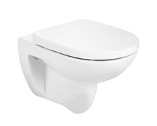 Roca DEBBA ROUND WC misa závesná RimFree 54 x 35,5 cm A346998000