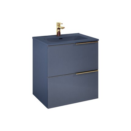 Elita SOHO skrinka pod umývadlo 60 cm 2S blue matt PDW 169082