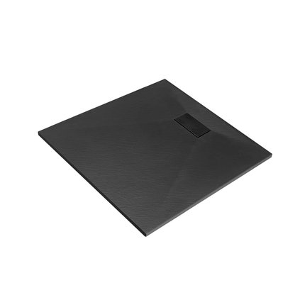 BESCO VEXO ULTRASLIM sprchová vanička SMC 90 x 90 cm, čierna