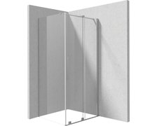 Deante PRIZMA sprchový kút 100 x 90 x 195 cm, sklo číre KPNFP10S09