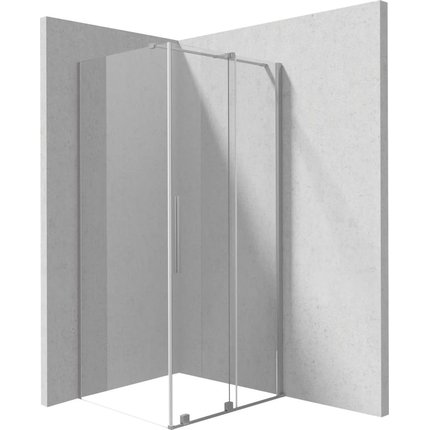 Deante PRIZMA sprchový kút 100 x 90 x 195 cm, sklo číre KPNFP10S09