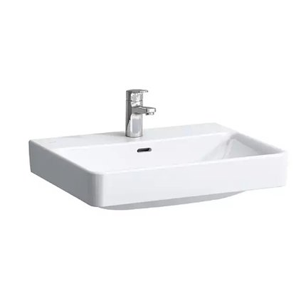 LAUFEN PRO S keramické umývadlo, brúsená spodná hrana, s 1 otvorom 60 x 46,5 cm biele H8169630001041