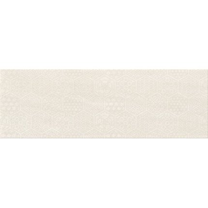 Cersanit BANTU CREAM HEKSAGON INSERTO GLOSSY dekoračný obklad lesklý 20 x 60 cm W598-002-1