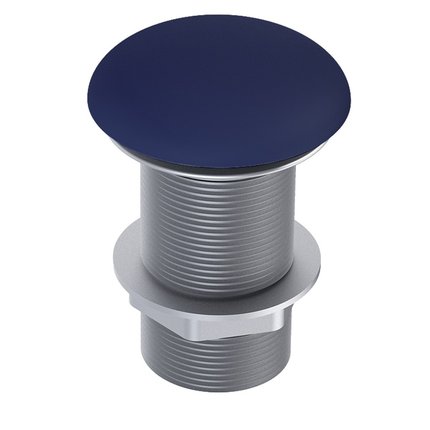 Elita klik-klak umývadlový uzáver bez prepadu, Navy Blue matt RE090000017030